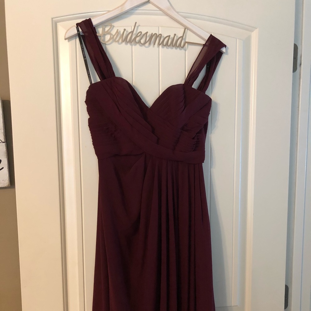 CHEAP full-length bridesmaid dress